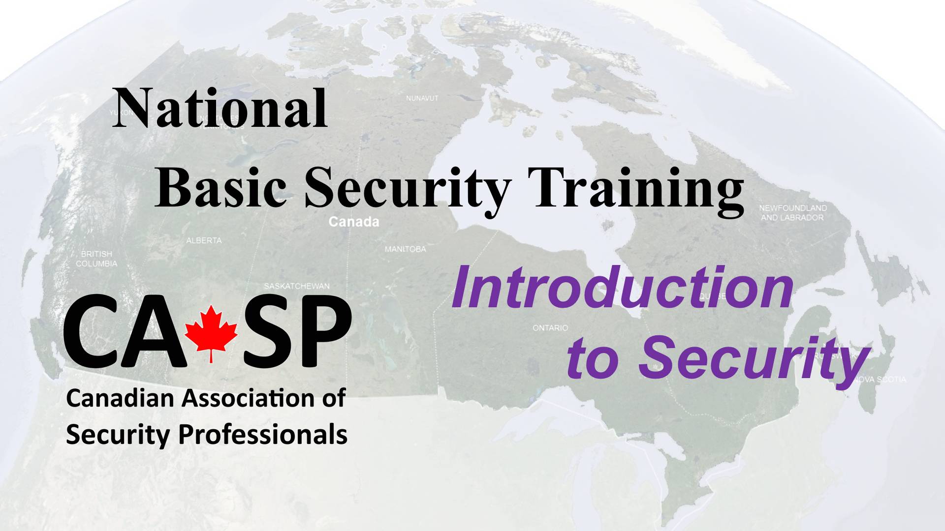 Introduction to Security